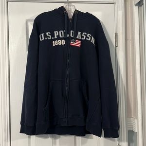 US Polo Assn. Heavyweight Zip Up Hoodie